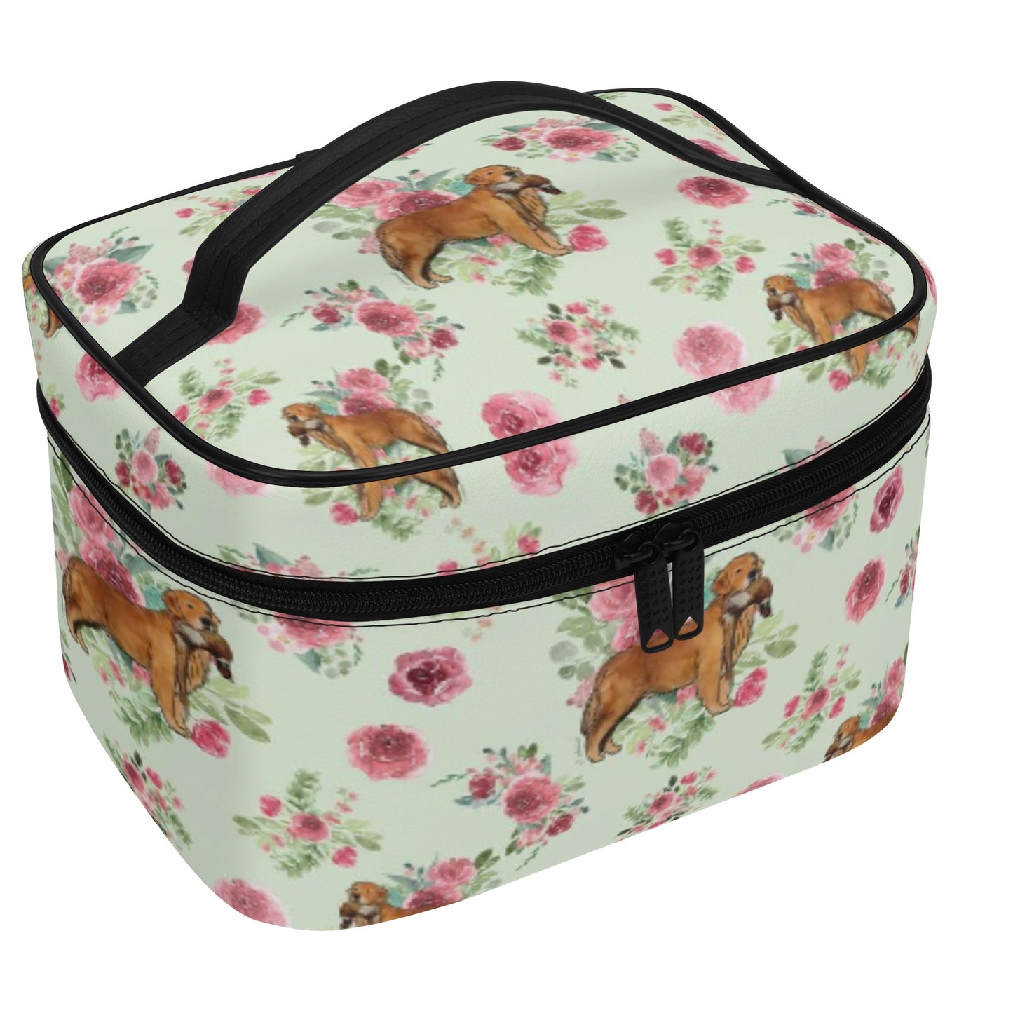 All Over Printing PU Leather Cosmetic Bag
